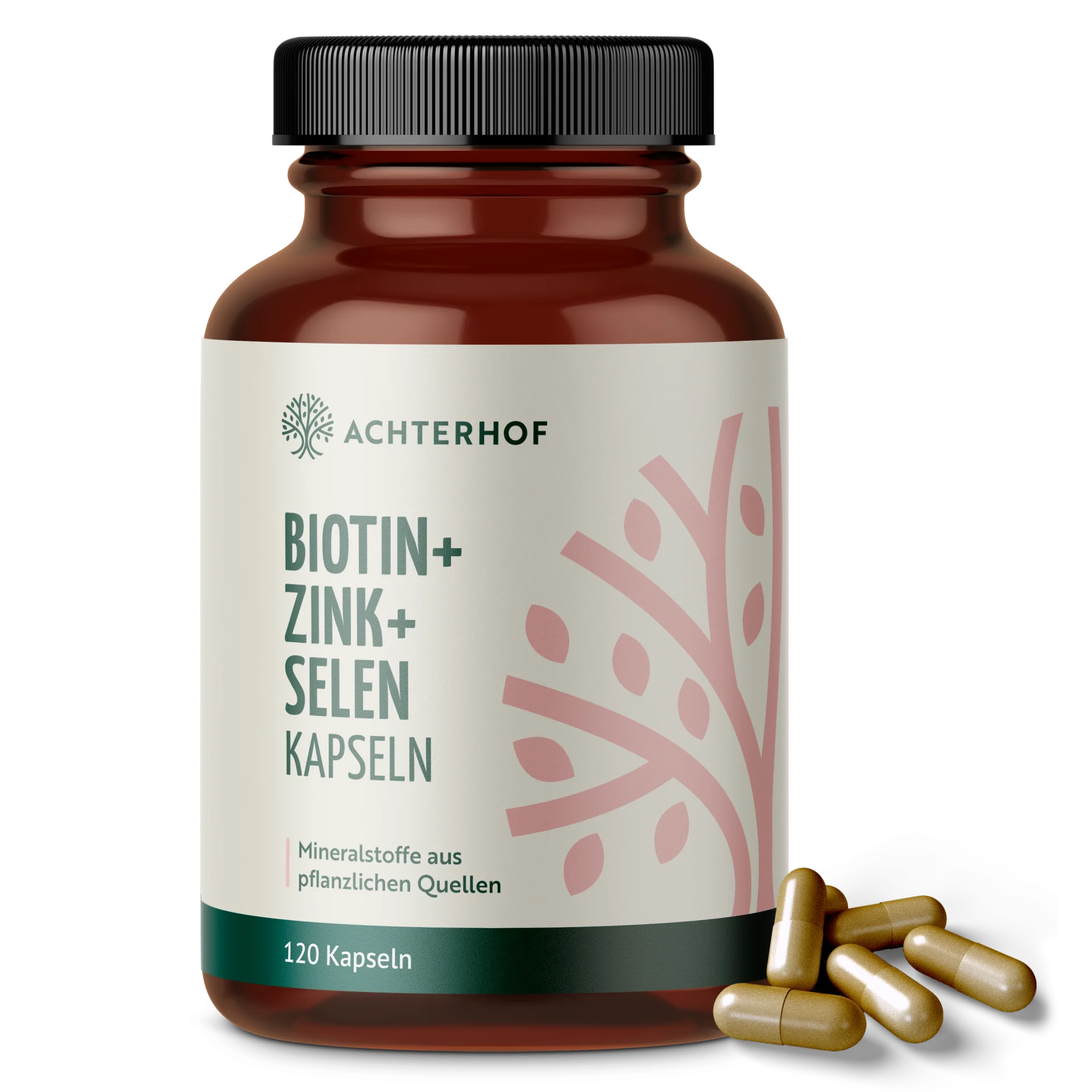 Biotin+Zink+Selen Kapseln (120 Kapseln) depicted