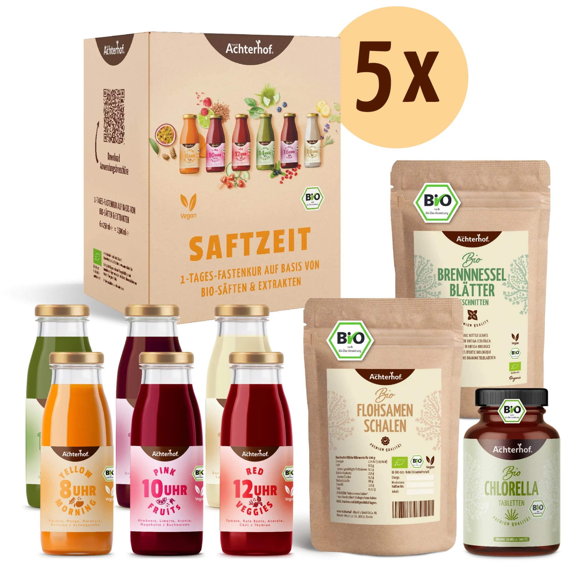 Saftzeit Fastenpaket Premium depicted