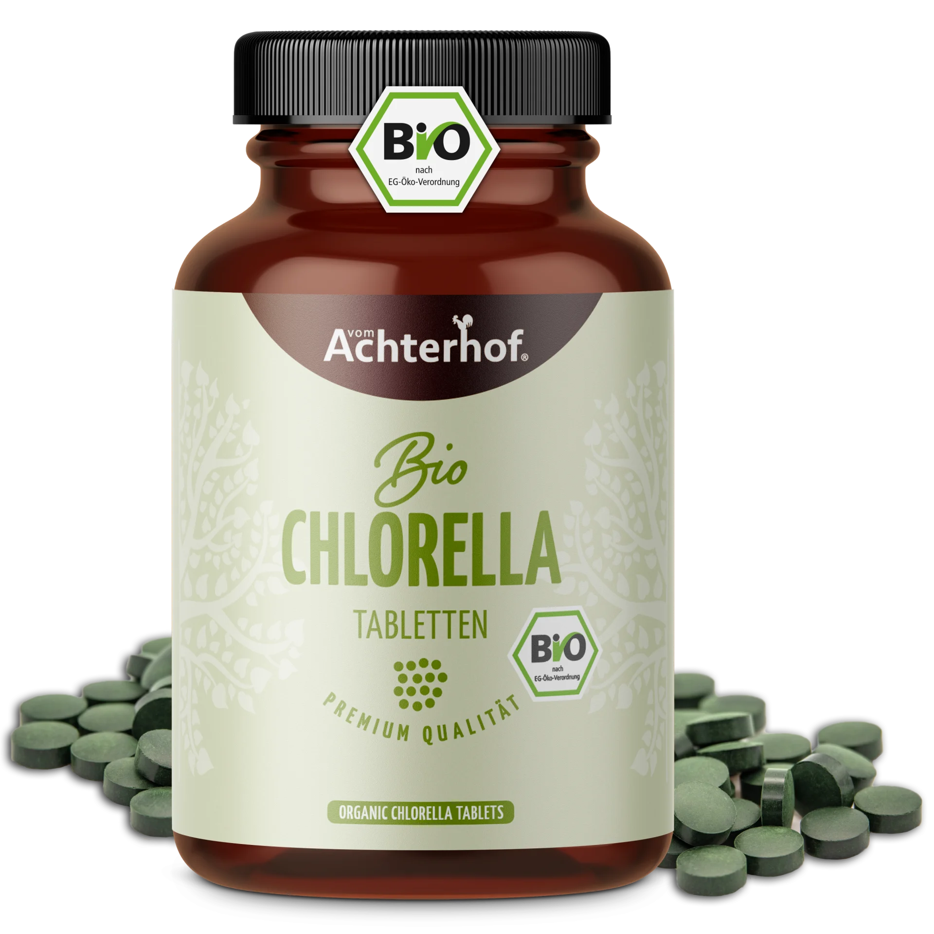 Chlorella Algen Tabletten Bio (400 Tabletten) depicted