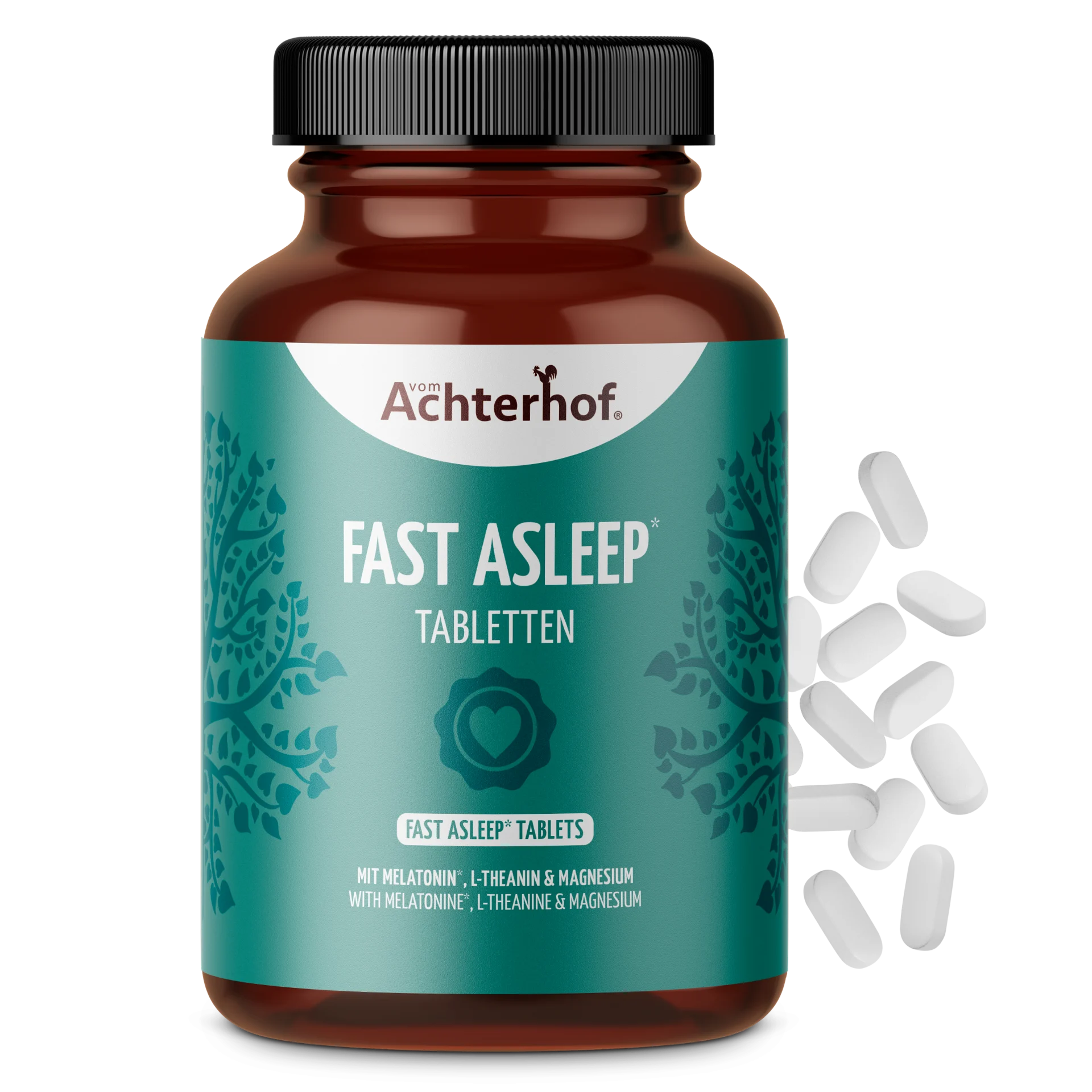 Melatonin Magnesium Komplex Fast Asleep (180 Tabletten) depicted