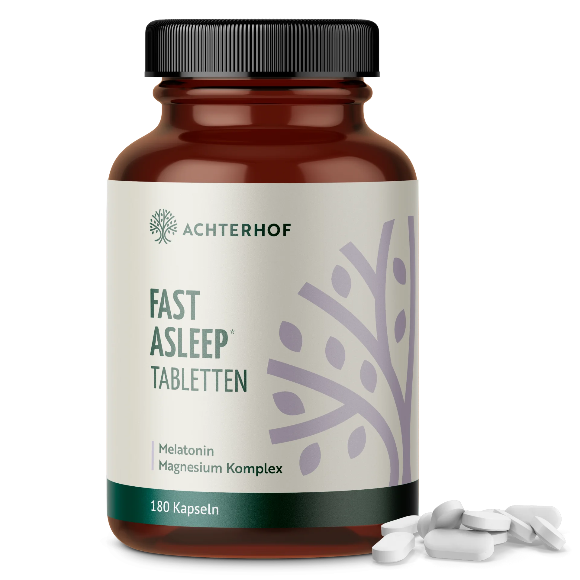 Melatonin Magnesium Komplex Fast Asleep (180 Tabletten) depicted