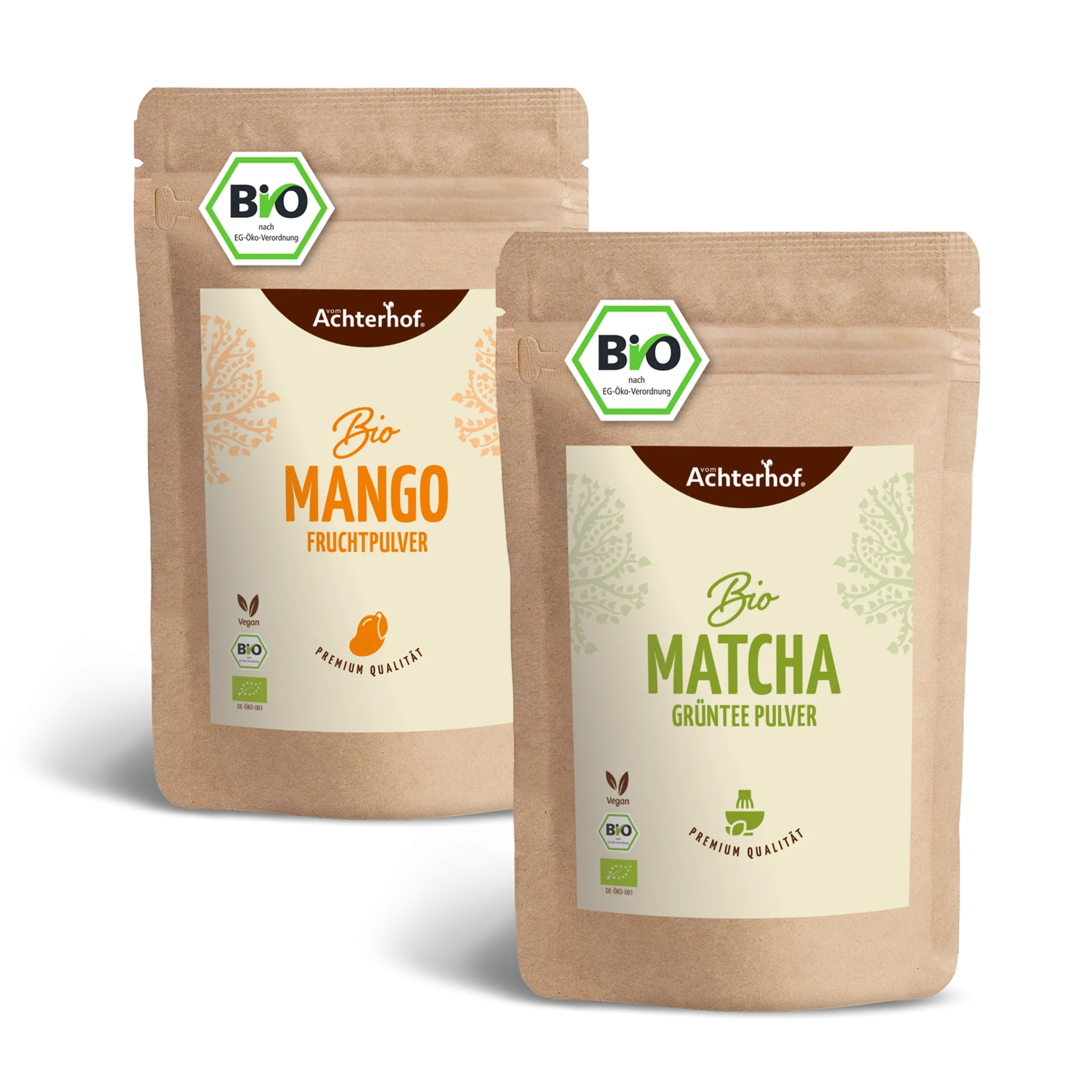 Bio Mango Matcha Set depicted