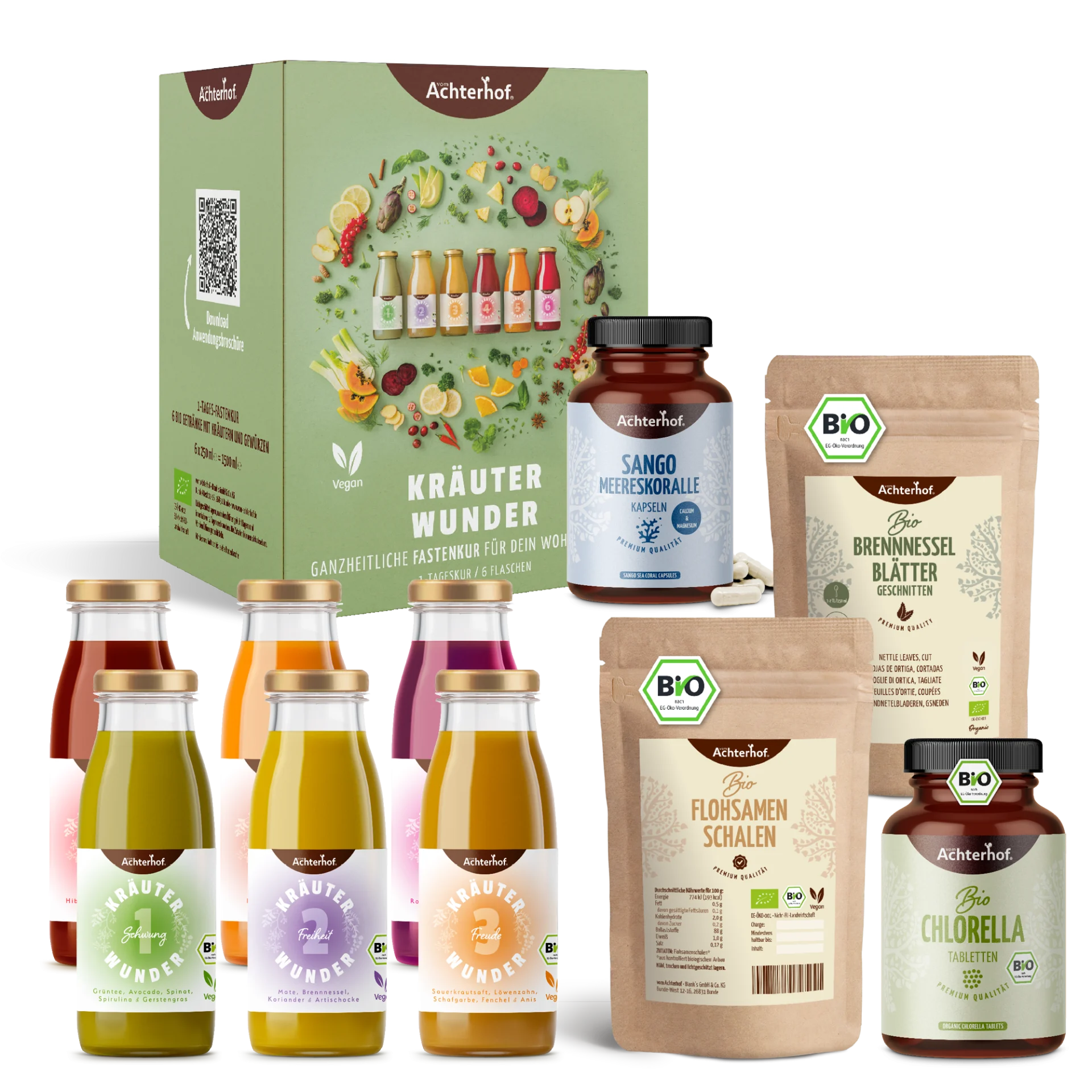 Kräuterwunder Fastenpaket Deluxe depicted