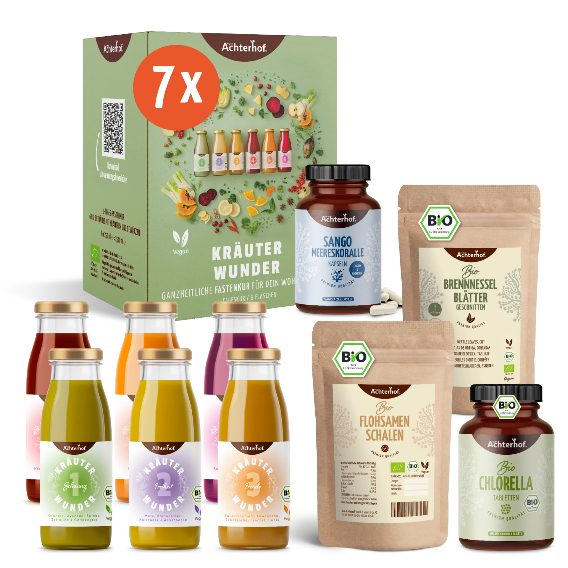 Kräuterwunder Fastenpaket Deluxe depicted