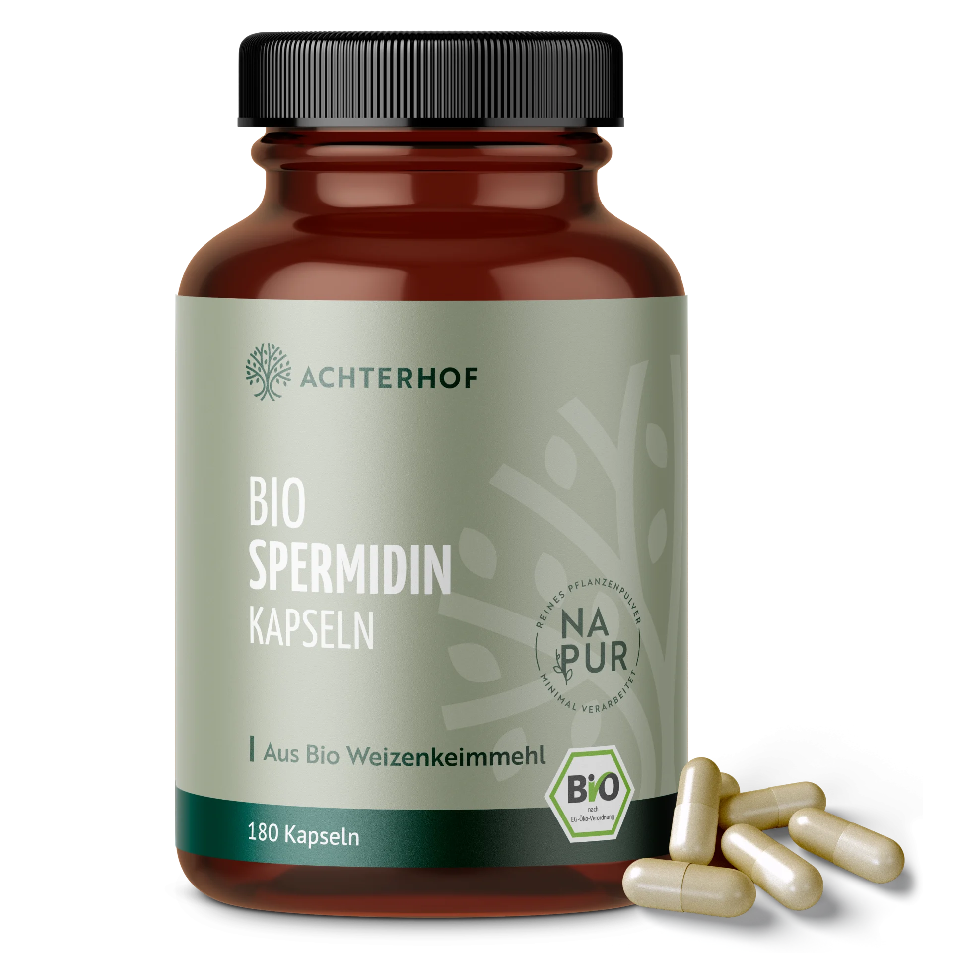 Spermidin Kapseln Bio (180 Kapseln) depicted