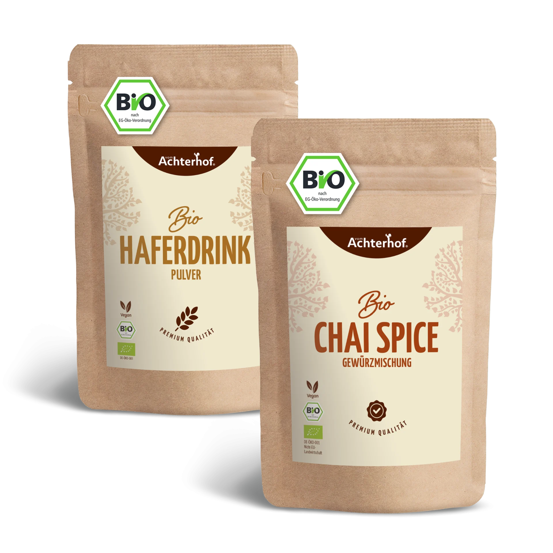 Bio Spicy Chai Latte Set depicted