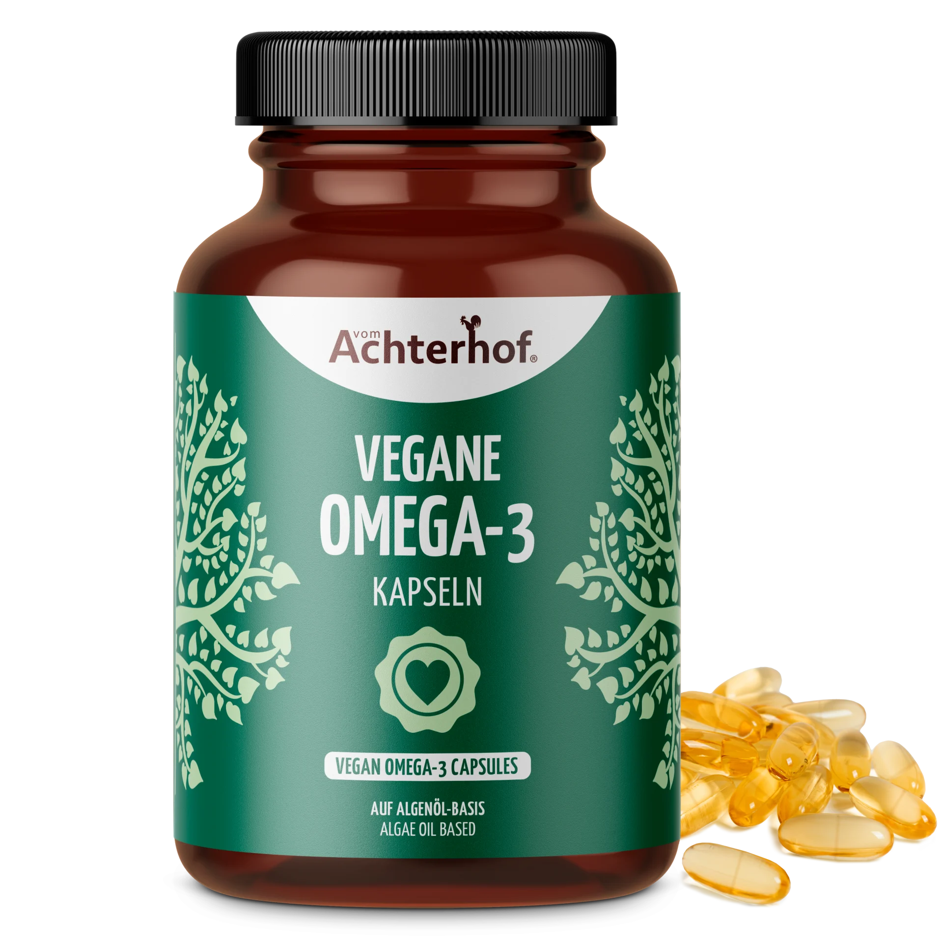 Vegane Omega-3 Kapseln (120 Kapseln) depicted