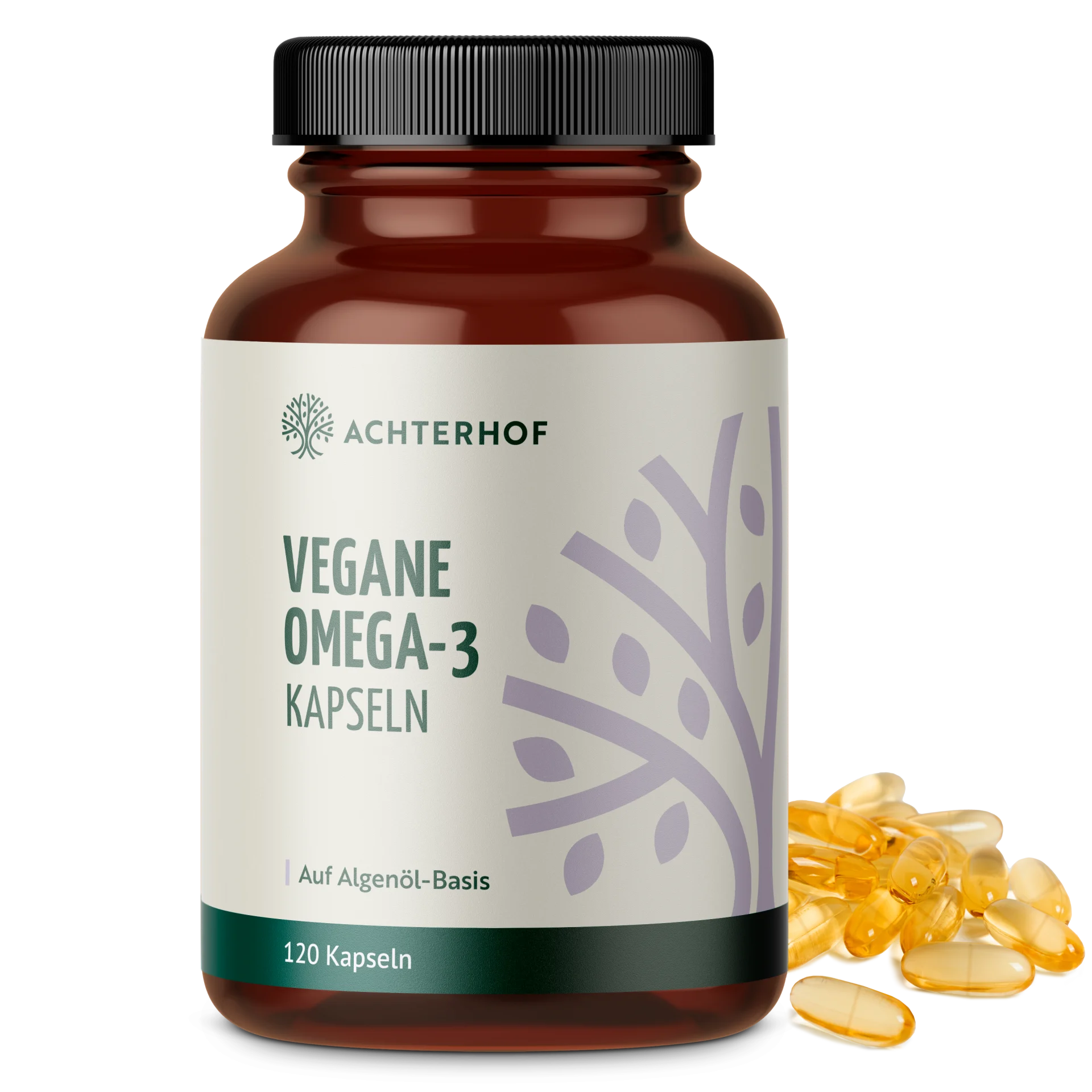Vegane Omega-3 Kapseln (120 Kapseln) depicted