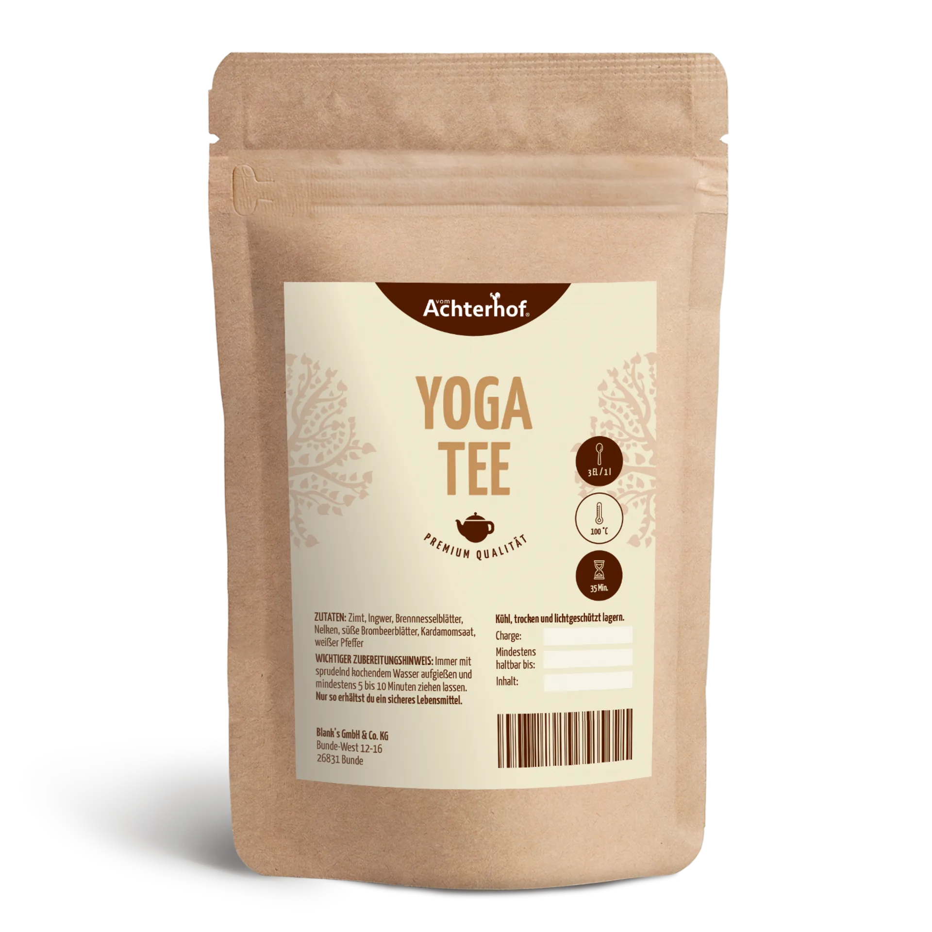 Yoga Tee (100g) depicted