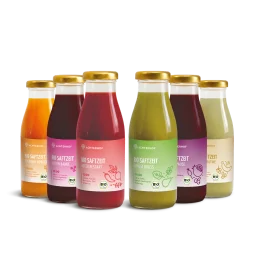 thumbnail of Saftzeit Bio Fastenkur 1 - 7 Tage (6 Flaschen pro Tag)