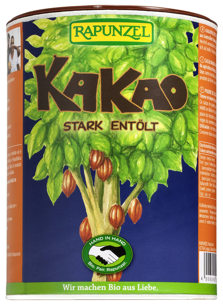 Rapunzel Kakaopulver stark entölt bio (250g)