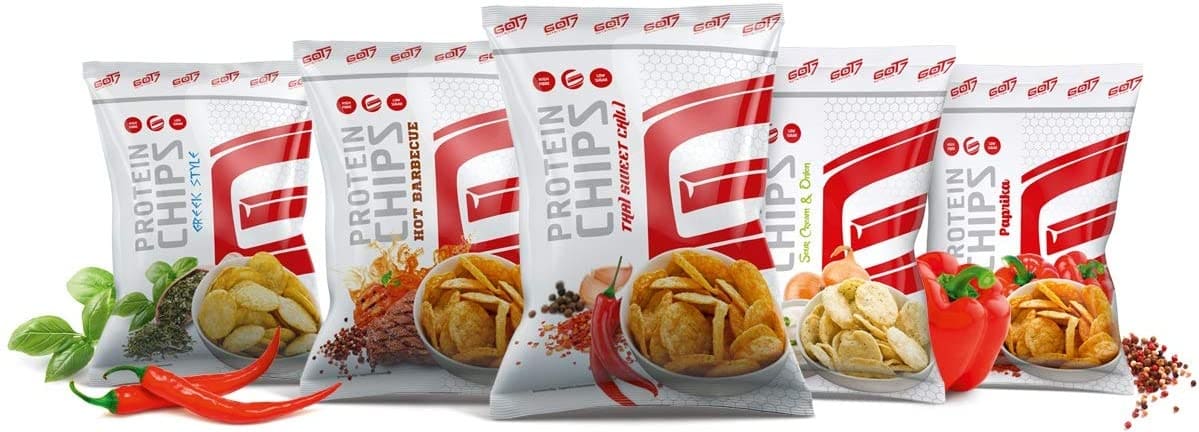 GOT7 Nutrition High Protein Chips - 6x50g - Party Box