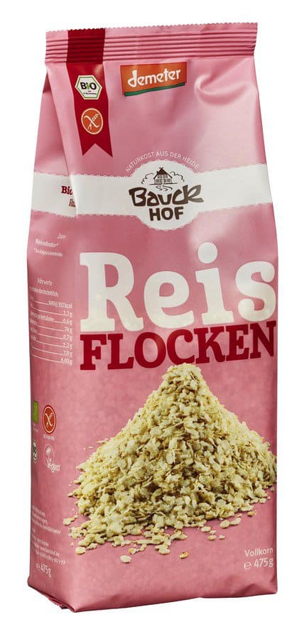 Bauckhof Reisflocken glutenfrei demeter (475g)