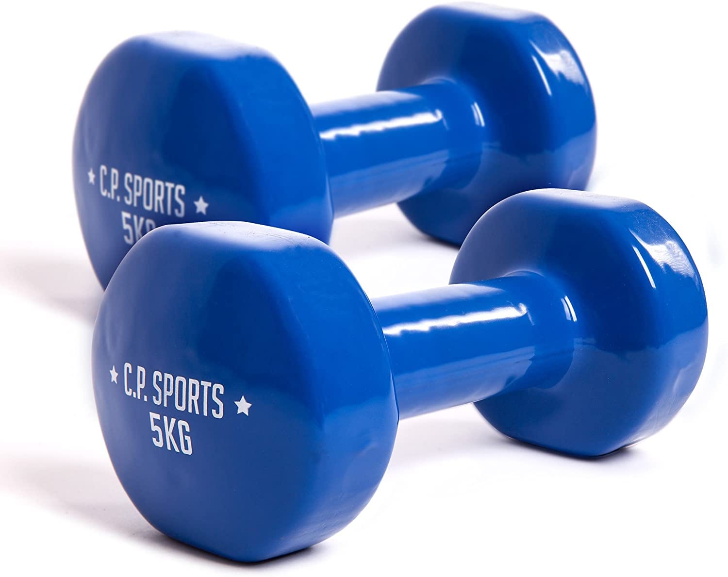 C.P. Sports Gymnastikhanteln Paar - 1kg - Hellblau