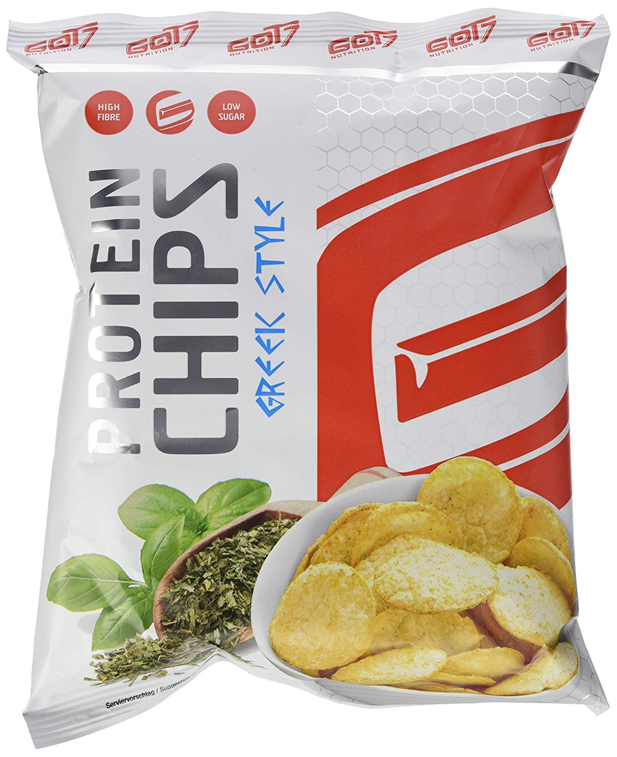 GOT7 Nutrition High Protein Chips - 6x50g - Greek Style