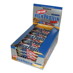 40% Low Carb High Protein Bar - 24 x 50g - Erdnuss-Karamell