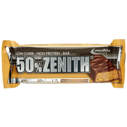 50% Zenith Protein Riegel - 12x100g - Erdnuss