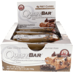 Quest Bar - 12x60g - Chocolate-Chip Cookie