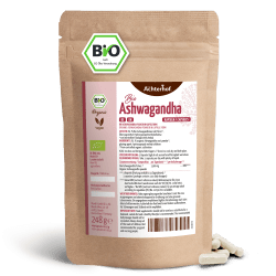 Ashwagandha Kapseln Bio Nachfüllpack (400 Kapseln)