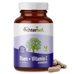 Eisen + Vitamin C (180 Kapseln)