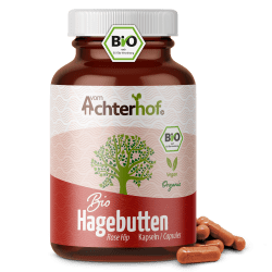 Hagebutten Kapseln Bio (180 Kapseln)