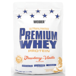 Premium Whey Protein - 500g - Erdbeer-Vanille