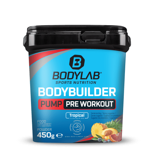 Bodybuilder Pump Pre Workout - 450g - Tropical — Bild 2