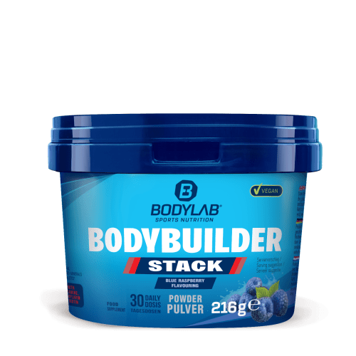 Bodybuilder Stack Powder - 216g - Blue Raspberry Flavouring