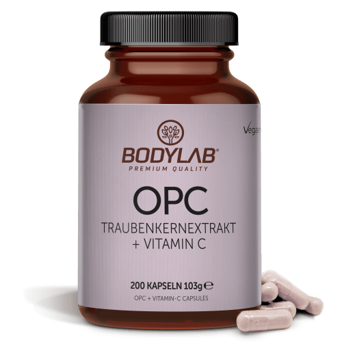 OPC Traubenkernextrakt + Vitamin C (200 Kapseln) — Bild 2