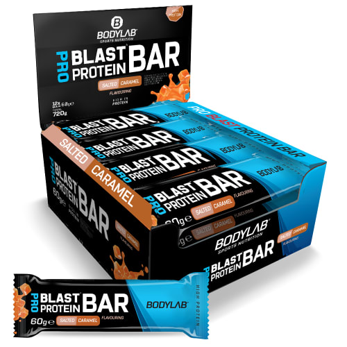 Pro Blast Protein Bar - 12x60g - Salted Caramel Flavouring — Bild 2