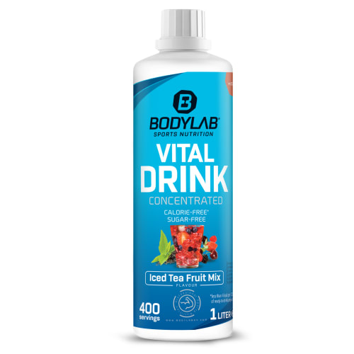 Vital Zero Drink - 1000ml - Iced Tea Fruit Mix — Bild 2