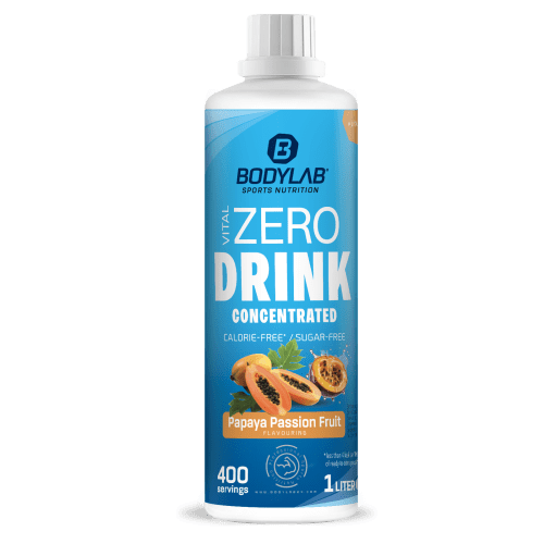 Vital Zero Drink - 1000ml - Papaya-passion fruit