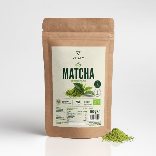 Bio Matcha Grünteepulver (100g) — Bild 2