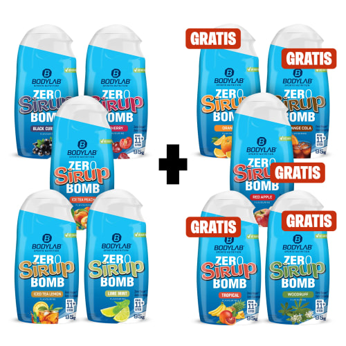 5 + 5 Zero Sirup Bomb Deal (10 x 95ml)