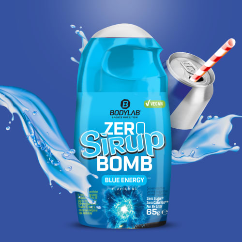Zero Sirup Bomb - 65 ml - Blue Energy — Bild 2