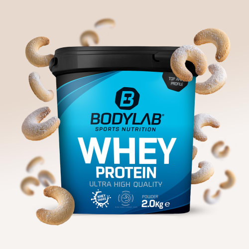 Whey Protein - 2000g - Nusskipferl — Bild 2