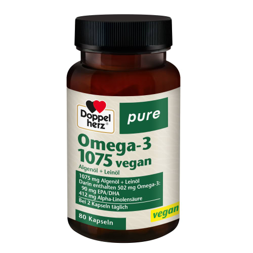 Pure Omega-3 1075 vegan (80 Kapseln) — Bild 2