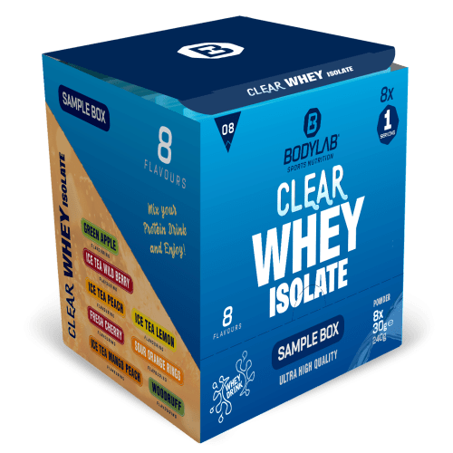 Clear Whey Isolate Probierbox (8 Proben je 30g)