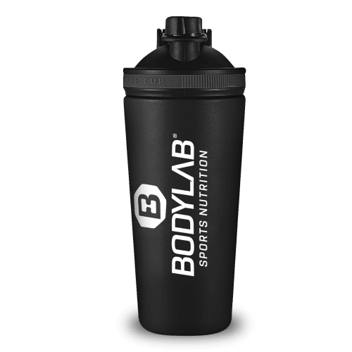 Bodylab Stainless Steel Shaker (750ml) – black — Bild 2