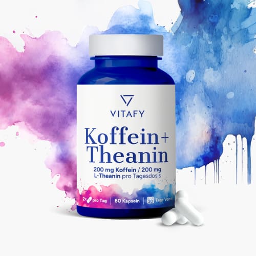 Koffein + Theanin (60 Kapseln) — Bild 2