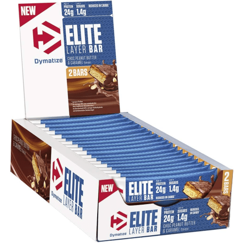 Elite Layer Bar - 18x60g - Choc Peanut Butter & Caramel — Bild 2
