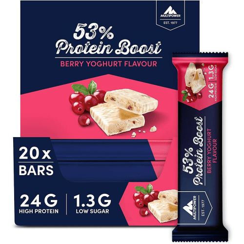 53% Protein Boost Bar - 20x45g - Berry Yoghurt — Bild 2