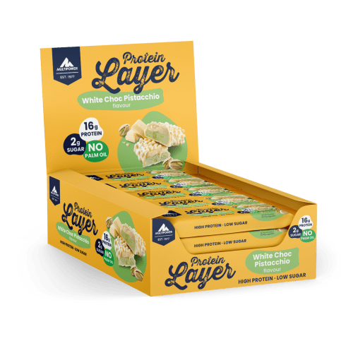 Protein Layer - 18x50g - White Chocolate Pistachio — Bild 2