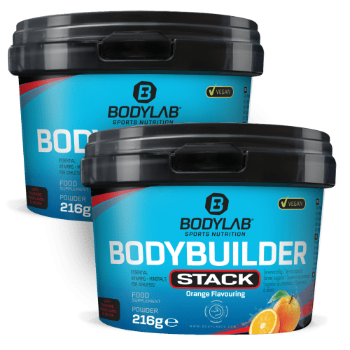 Bodybuilder Stack Powder - 216g - Orange Flavouring — Bild 2