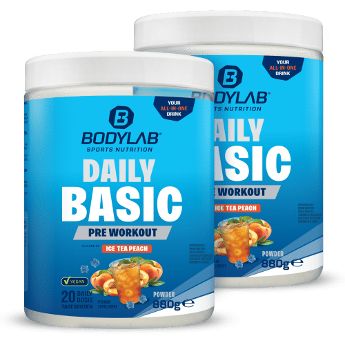 Daily Basic Powder Ice Tea Peach (880g) — Bild 2