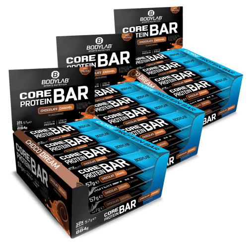 Core Protein Bar - 12x57g - Chocolate Caramel Flavouring — Bild 2
