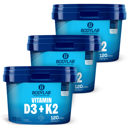 Vitamin D3 + K2 (120 Kapseln) — Bild 2