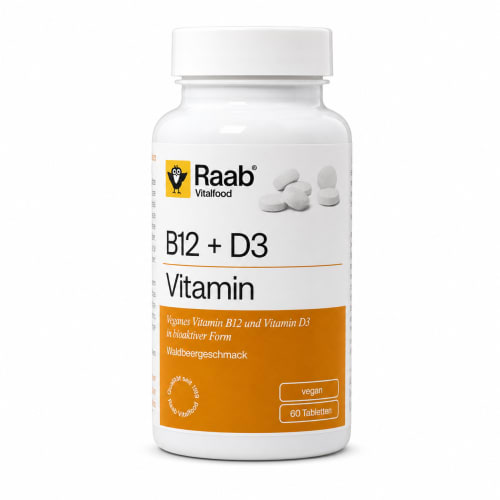 Vitamin B12 + D3 (60 Lutschtabletten)