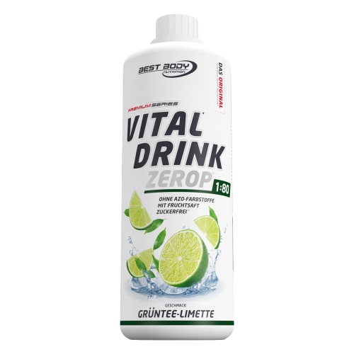 Vital Drink Konzentrat - 1000ml - Grüntee-Limette — Bild 2