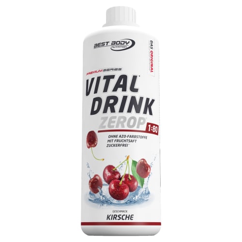 Vital Drink Zerop - 1000ml - Kirsche — Bild 2